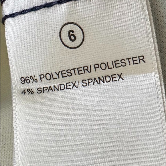 Shelby & Palmer Navy Blue Pink Floral Fit & Flare Dress - Picture 9 of 9